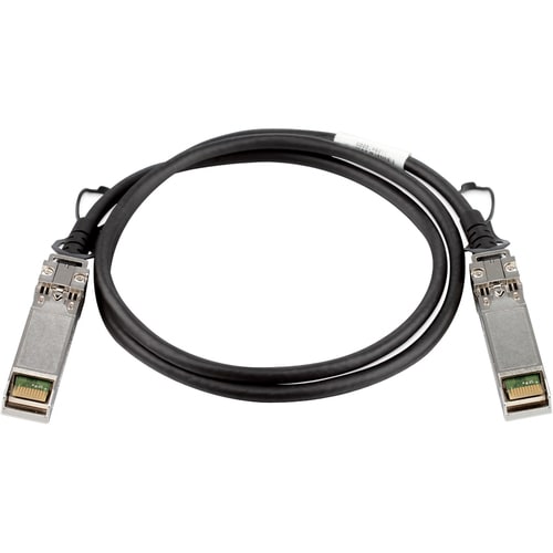 Câble réseau D-Link DEM-CB100S - 1 m - pour Périphérique réseau - 1er bout: Réseau SFP+ - Noir