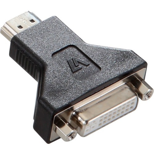 V7 V7E2HDMIMDVIDF-ADPTR Videoadapter - 1920 x 1080 Supported - Schwarz