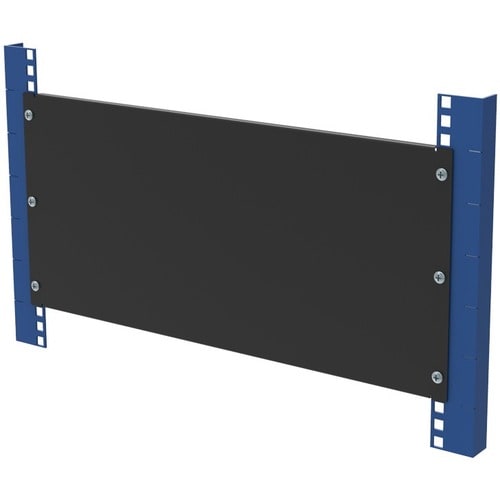 Rack Solutions 5U Blanking Panel - Steel - Black - 4U Rack Height - 1 Pack