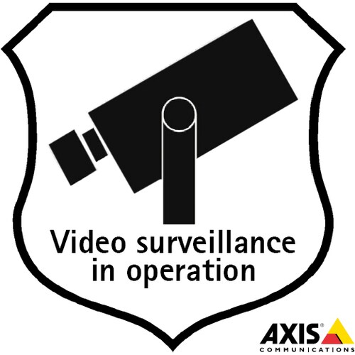 AXIS Sicherheitsetikett - TAA-konform - 10 / Pack