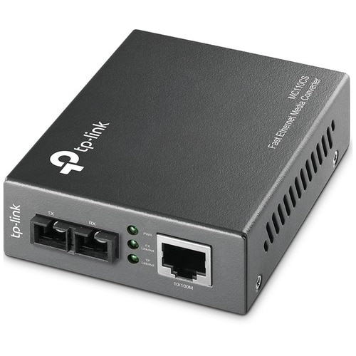 Convertitore file multimediali/ricetrasmettitore TP-Link MC110CS - 2 Porta(e) - 1 x Rete (RJ-45) - 1 x SC - Coppia incroci