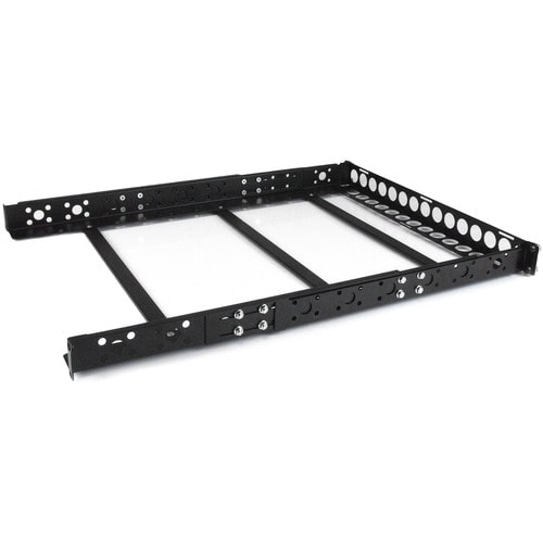 StarTech.com 1U Fixed 19" Adjustable Depth Universal Server Rack Rails - Mount 19" Servers or Networking Hardware in any S