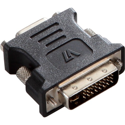 V7 V7E2DVIIMVGAF-ADPTR Video Adapter - 1 x DVI-I Video Male - 1 x 15-pin HD-15 VGA Female - 1920 x 1080 Supported - Black