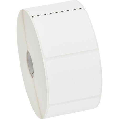 Zebra Label Paper 2.25x2in Direct Thermal Zebra Z-Select 4000D - 2 1/4" Width x 2" Length - Permanent Adhesive - Direct Th