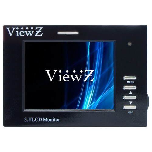 ViewZ VZ-35SM 3.5" QVGA LCD Monitor - 4:3 - Black - 320 x 240 - 16.7 Million Colors - 250 Nit - 25 ms - 60 Hz Refresh Rate