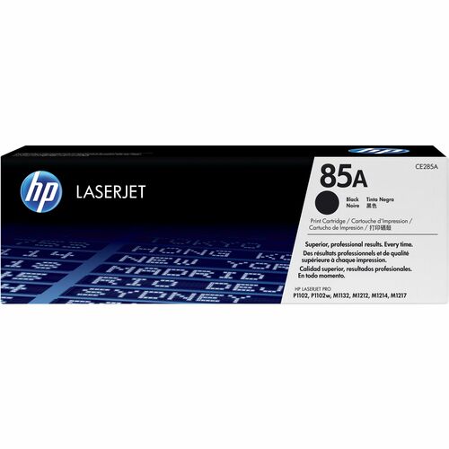 HP 85A Original Standard Yield Laser Toner Cartridge - Black - 1 Pack - 1600 Pages