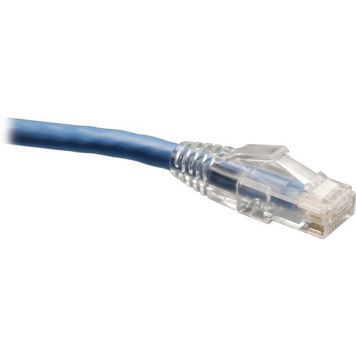 Tripp Lite series Cat6 Gigabit Solid Conductor Snagless Patch Cable (RJ45 M/M) - Blue, 125-ft. - 125 ft (38.10 m) Category