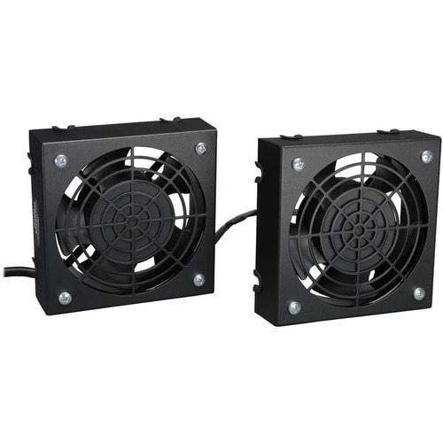 Eaton Tripp Lite Series SmartRack Wall-Mount Roof Fan Kit - 2-120V high-performance fans; 210 CFM; 5-15P plug - 1570.9 gal