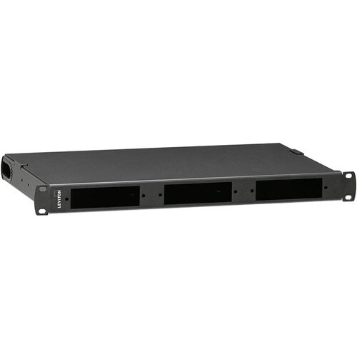 Leviton Opt-X 500i Rack Mount Enclosure - For Cassette, Fiber Splice Tray, Patch Panel - 1U Rack Height x 19" Rack Width -