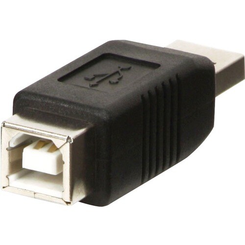LINDY Data Transfer Adapter - 1 x Type A USB 2.0 USB Male - 1 x Type B USB 2.0 USB Female - Black