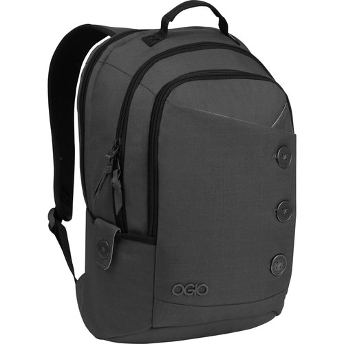 Ogio SOHO Carrying Case for 17" Apple iPad Notebook, Book - Black - Poly Body - Shoulder Strap, Handle - 19" Height x 12.8