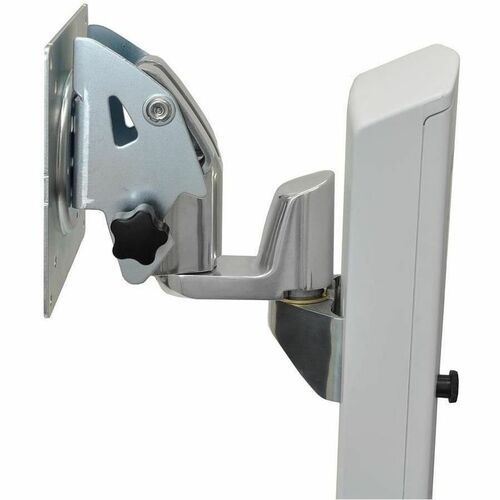 Ergotron Mounting Pivot for Cart - Polished Aluminum - 6.80 kg Load Capacity - Aluminium