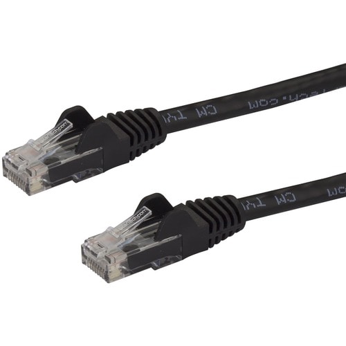 StarTech.com 10m CAT6 Ethernet Cable - Black Snagless Gigabit - 100W PoE UTP 650MHz Category 6 Patch Cord UL Certified Wir
