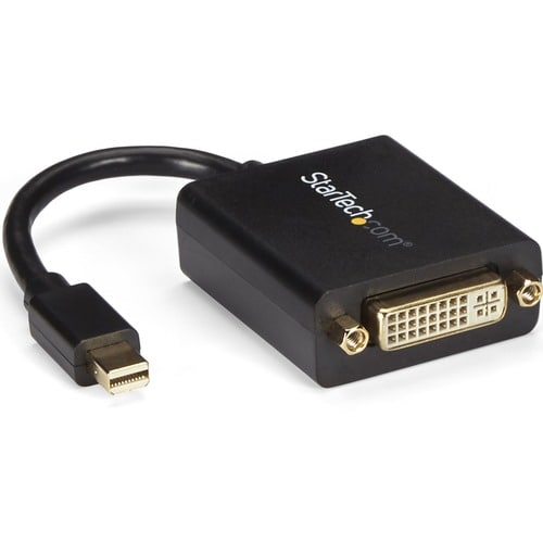 StarTech.com Mini DisplayPort® auf DVI® Adapter / Konverter (St/Bu) - Zweiter Anschluss: 1 x 29-pin DVI-D (Single-Link) Di