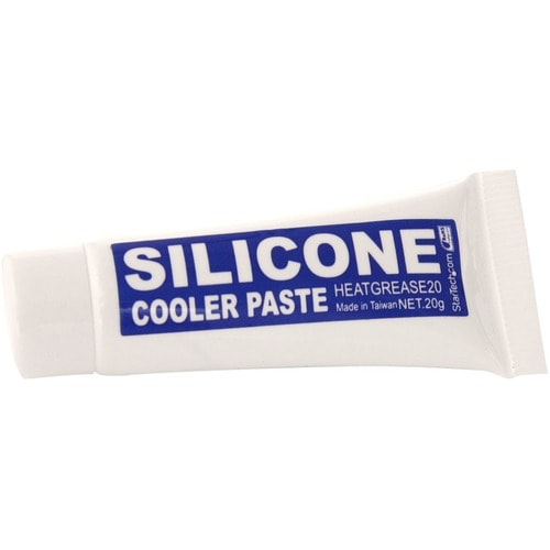StarTech.com Thermal Grease - Tube - White - TAA Compliant - 1.066W/m∙K -20°C to 100°C Operating Temperature - Silicone Co