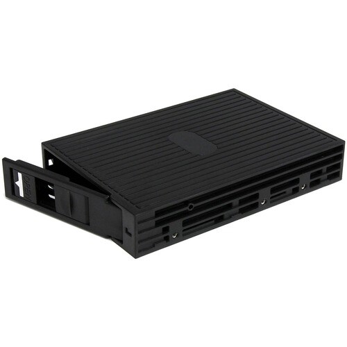 StarTech.com Drive Bay Adapter for 3.5" Serial Attached SCSI (SAS), SATA/600 - Serial ATA/600 Host Interface Internal - Bl
