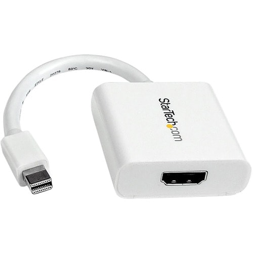 StarTech.com Mini DisplayPort to HDMI Adapter, Mini DP to HDMI Video Converter for Monitor/Display, 1080p, Passive mDP 1.2