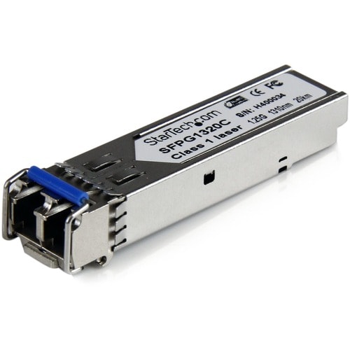 StarTech.com Cisco GLC-LH-SMD Compatible SFP Module - 1000BASE-LH - 1GE Gigabit Ethernet SFP 1GbE Single Mode Fiber SMF Op