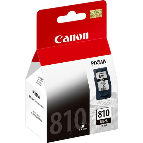 Canon PG-810 Original Inkjet Ink Cartridge - Black - 1 Pack - Inkjet - 1 Pack