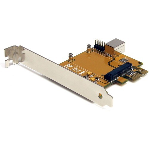 StarTech.com PCI Express auf Mini PCI Express Adapter Karte - 1,5 cm Breite x 6,9 cm Höhe x 7,6 cm Länge - 1