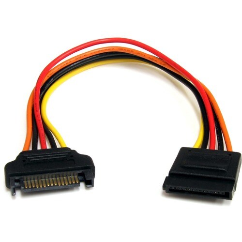 StarTech.com Cavo estensione di alimentazione SATA 15 pin 20 cm - Per Unità disco - SATA / SATA - 1 Unità