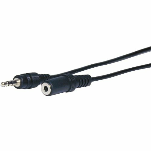 Comprehensive Standard Series 3.5mm Stereo Mini Plug to Jack Audio Cable 10ft - 10 ft Mini-phone Audio Cable for Audio Dev