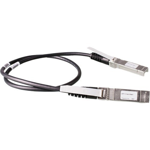HPE JD095C X240 10G SFP+ to SFP+ 0.65m Direct Attach Copper Cable - 2.13 ft SFP+ Network Cable for Network Device - First 