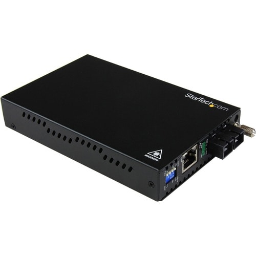 StarTech.com Gigabit Ethernet Multi Mode Fiber Media Converter SC 550m - 1000 Mbps - Convert and extend a Gigabit Ethernet