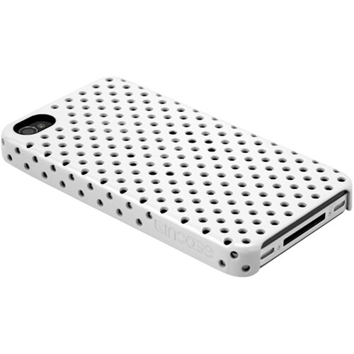 Incase Perforated Snap Case for Apple iPhone Smartphone - Perforated - White - Perforated