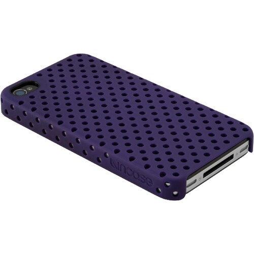 Incase Perforated Snap Case for Apple iPhone Smartphone - Perforated - Deep Violet - Perforated
