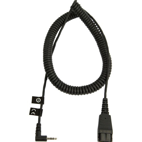 Jabra 8800-01-46 2 m Quick Disconnect/Sub-mini phone Audio Cable - Cable for Audio Device - First End: 1 x Quick Disconnec