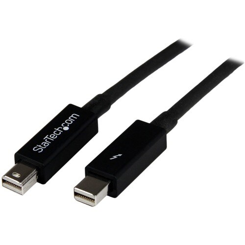 StarTech.com 1m Thunderbolt Cable - M/M - Thunder Bolt to Thunder Bolt 1 Meter Cable - M/M - Cable for MacBook Pro - First