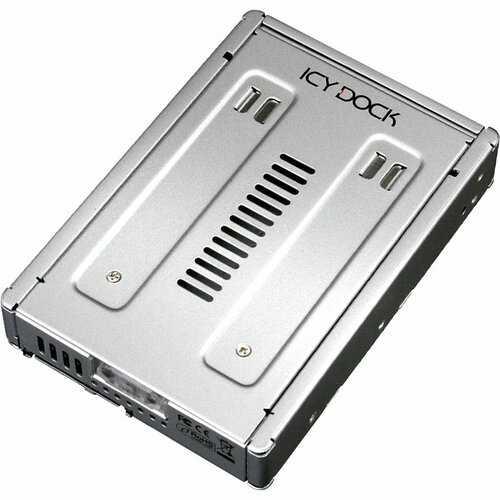 Icy Dock MB982IP-1S-1 Drive Bay Adapter Internal - Silver - 1 x Total Bay - 1 x 2.5" Bay METAL 2.5 TO 3.5 SAS CONVERTER