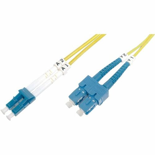 Digitus 1 m Glasfaser Netzwerkkabel - Cable for Netzwerkgerät - Patchkabel - 9/125 µm - Gelb
