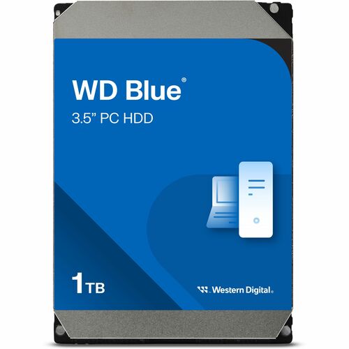 Disco rigido WD Blue WD10EZEX - 3.5" Interno - 1 TB - SATA (SATA/600) - Desktop PC, Computer portatile Dispositivo support