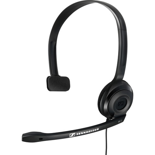 Sennheiser PC 2 CHAT Headset - Mono - Mini-phone (3.5mm) - Wired - 32 Ohm - 42 Hz - 17 kHz - Over-the-head - Monaural - Su