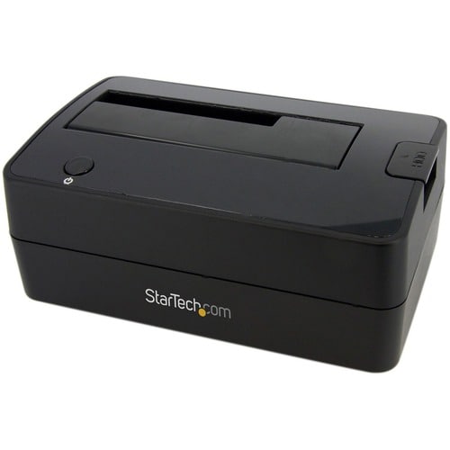 StarTech.com Single Bay USB 3.0 to SATA Hard Drive Docking Station, USB 3.0 (5 Gbps) Hard Drive Dock, External 2.5/3.5" SA