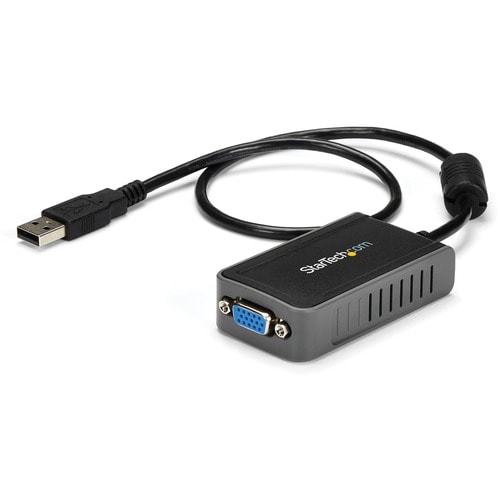 StarTech.com USB 2.0 to VGA Adapter, USB to VGA Monitor Converter for Windows, 1440x900 (no support for macOS/ChromeOS/Lin