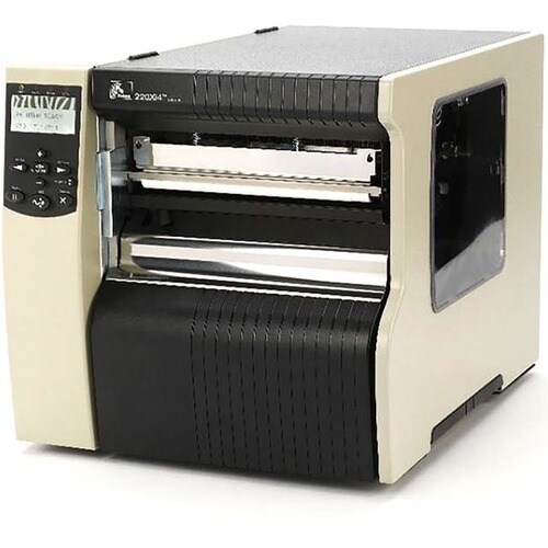 Zebra 220Xi4 Industrial Direct Thermal/Thermal Transfer Printer - Monochrome - Label Print - Fast Ethernet - USB - Serial 