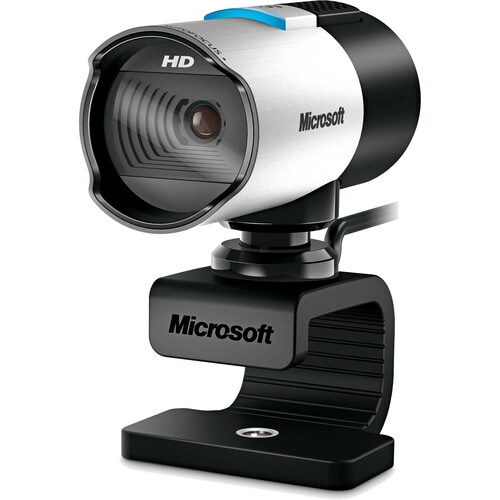 Microsoft LifeCam Webcam - 30 fps - USB 2.0 - 5 Megapixel Interpolated - 1920 x 1080 Video - CMOS Sensor - Auto-focus - Mi