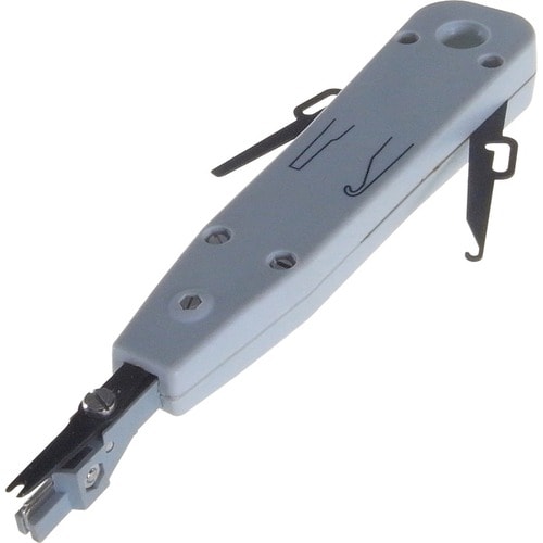 Group Gear Professional Punch Down Tool - Grey - Spring Loaded, Lightweight - 100 / Box