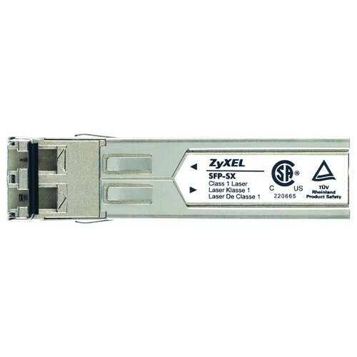 ZYXEL SFP-SX SFP (mini-GBIC) - 1 x LC 1000Base-SX - For Data Networking - Optical Fiber - Multi-mode - Gigabit Ethernet - 