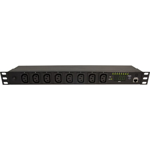Minuteman RPM2082HVI 8-Outlets PDU - NEMA 6-20P - 8 x IEC 60320 C13 - 230 V AC - 1U - Horizontal/Vertical - Rack-mountable