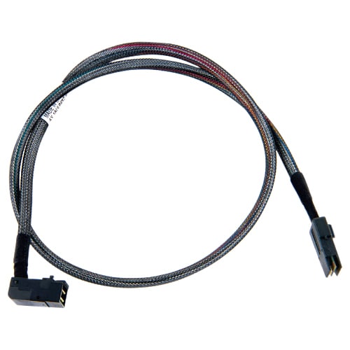 Microchip Adaptec 80 cm Mini-SAS/Mini-SAS HD Datentransferkabel - Cable for Backplane - Erster Anschluss: SFF-8643 Mini-SA