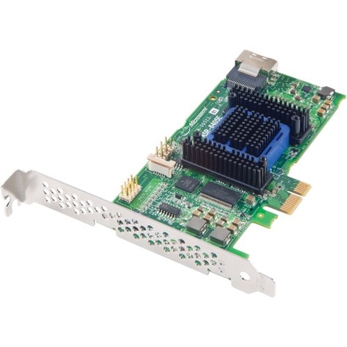 Microchip Adaptec SAS Controller - 6Gb/s SAS - PCI Express 2.0 x8 - Plug-in Card - RAID Supported - 0, 1, 10, 1E, 5, 6, 50