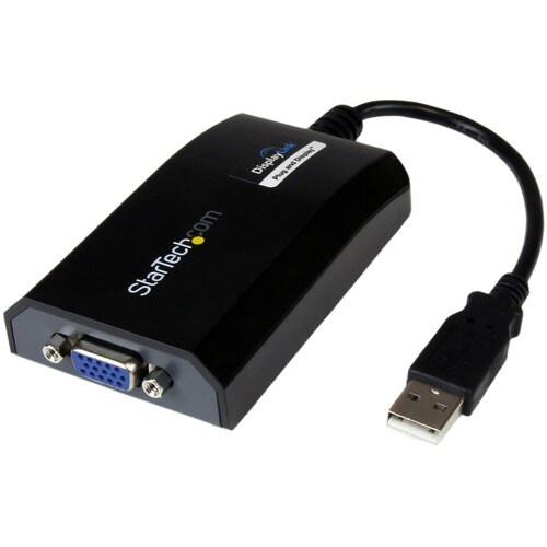 StarTech.com USB to VGA Adapter, External USB Video Graphics Card for PC and MAC, 1920x1200, Display Adapter - replacement