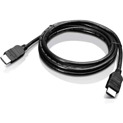 Lenovo 2 m HDMI A/V Cable for Audio/Video Device - First End: 1 x 29-pin HDMI Type B Digital Audio/Video - Male - Second E