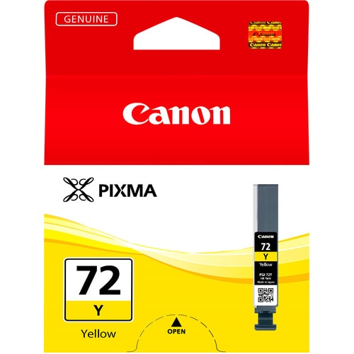Canon LUCIA PGI-72Y Original Inkjet Ink Cartridge - Yellow - 1 Pack - Inkjet - 1 Pack