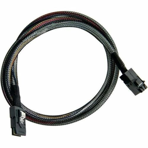 Microchip Adaptec 1 m Mini-SAS/Mini-SAS HD Data Transfer Cable - Cable for Backplane - First End: SFF-8643 Mini-SAS HD - S