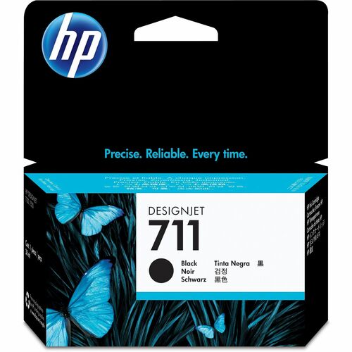 Cartucho de tinta HP 711 (CZ129A) Inyección de tinta - Negro - Original - Empaque unitario - 1 Solamente - Inyección de ti